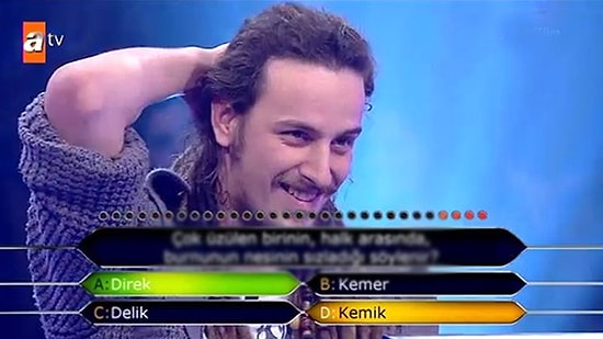 Çift Anadal Yapan Üniversiteli Genç, Kim Milyoner Olmak İster'de İlk Soruda Elendi