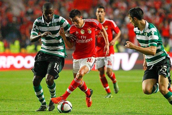 13. Lizbon Derbisi: Benfica - Sporting Lizbon