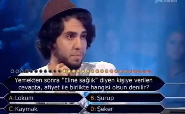 9. Yemekten sonra "Eline sağlık" diyen kişiye verilen cevapta, afiyet ile birlikte hangisi olsun denilir?