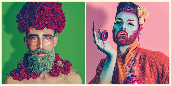 Яркие бородачи или фотограф с выдумкой