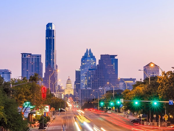 20. Остин, Техас.