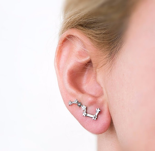 18. Серьги "Большая медведица":