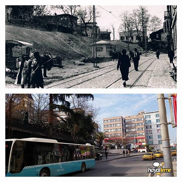 3. 75 yıl önce ve şimdi Kadıköy Altıyol.