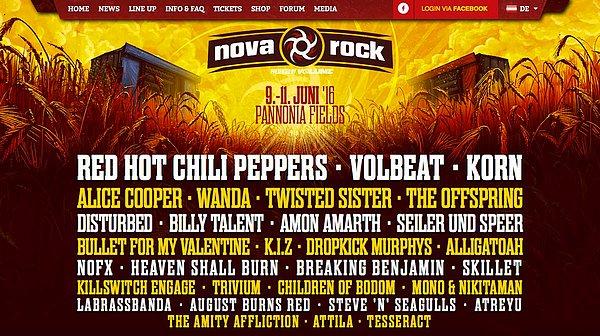 3. Nova Rock (9-11 Haziran)