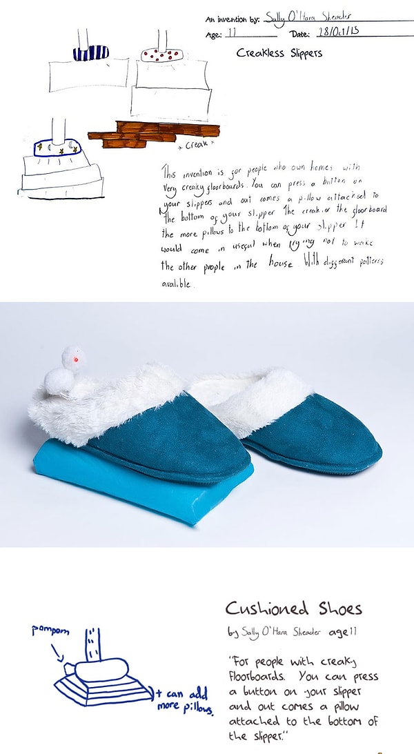 13. Sally: тапки, которые не издают шаркающие звуки.