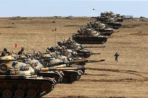 "YPG'yi vurmaya devam" mesajı