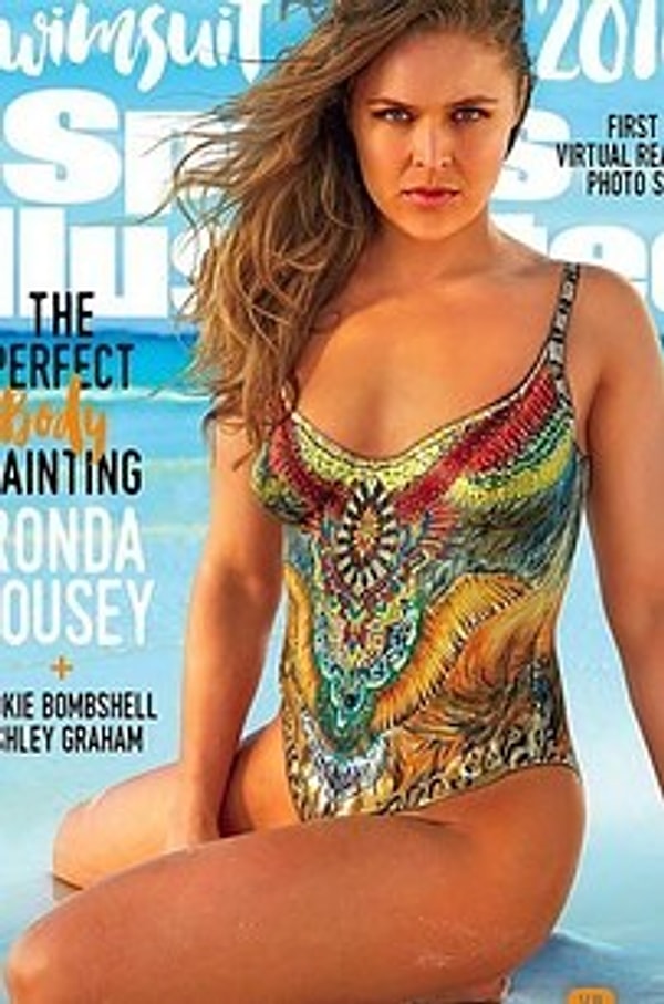 3. Вместе с ней на обложку снялись еще две девушки с разными фигурами.