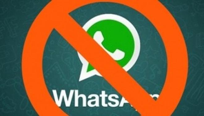 Whatsapp Hesapları Bir Bir Kapatılıyor