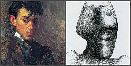 От юноши до старика: эволюция автопортретов Пикассо