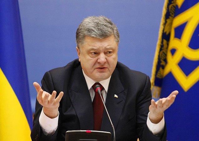 Ukrayna Devlet Başkanı Poroşenko'dan kınama
