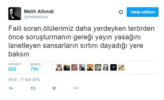 17. AKP'ye yakın gazeteciler ölüler daha yerdeyken eleştiri yapanları sansar olmakla suçladı.