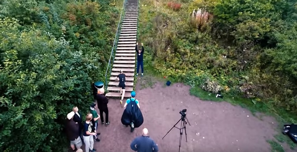 64 Saniyede 426 Merdiven Çıkan Dünya Şampiyonu Koşucu