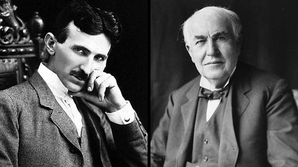 1. Tesla bilim insanıdır, Edison iş insanı.