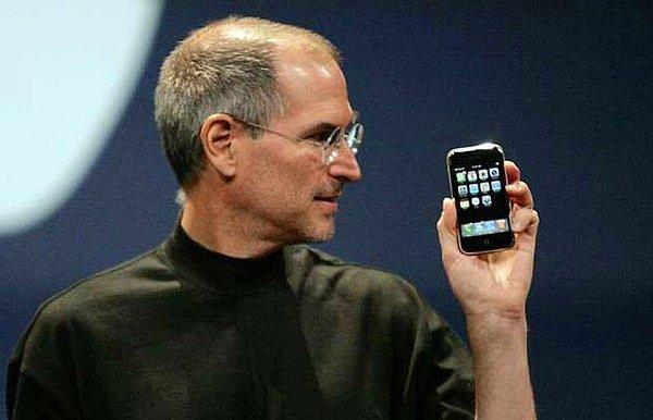 6. Steve Jobs 28 Haziran 2007'de herkesin bildiği tipte, ama kimsenin yapamadığı teknolojiyle donatılmış bir şey sundu.