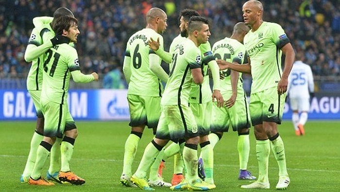 Dinamo Kiev 1-3 Manchester City