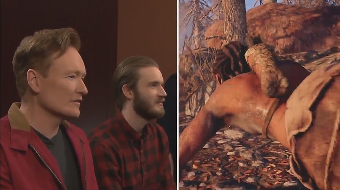 Conan O'Brien ve PewDiePie'den Far Cry'ın Taş Devrinde Geçen Yeni Oyunu Primal Keyfi