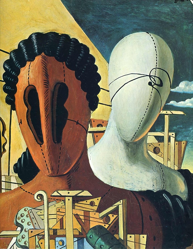 Giorgio de Chirico ve en beğenilen çalışmalarından biri
