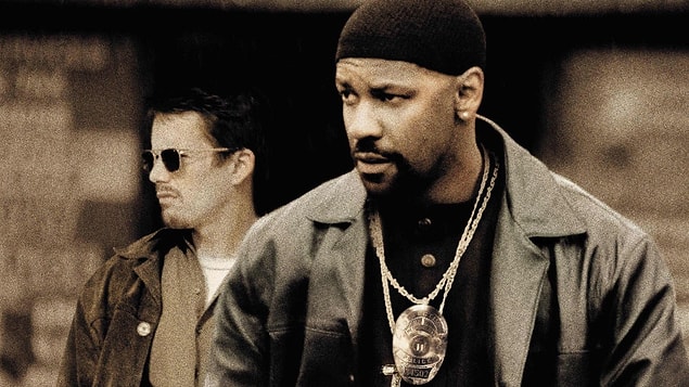 9. "İlk Gün/Training Day (2001)" filmindeki rolüyle "Denzel Washington"