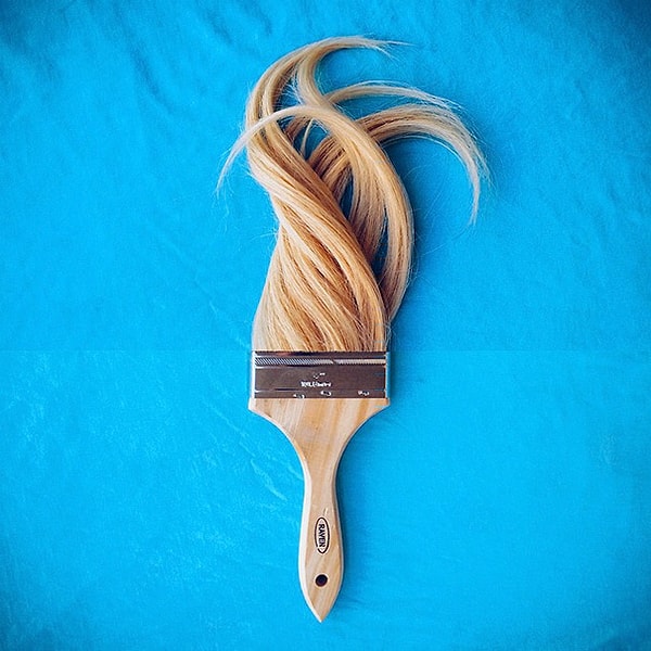 8. Волосы + кисть