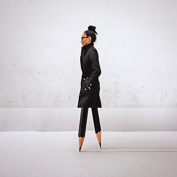 13. Человек + карандаш