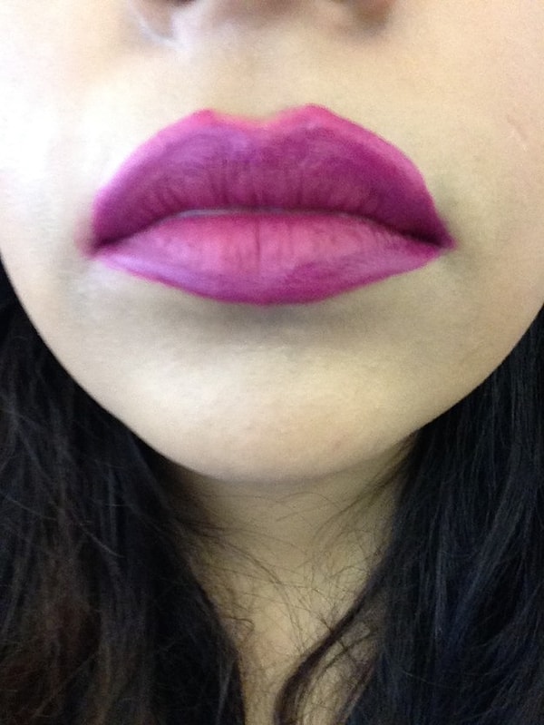 Подведенные губы в реальной жизни