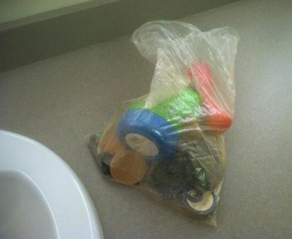 Косметичка в реальной жизни