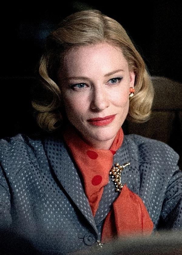 2. Carol filmindeki rolüyle Cate Blanchett (En İyi Kadın Oyuncu)