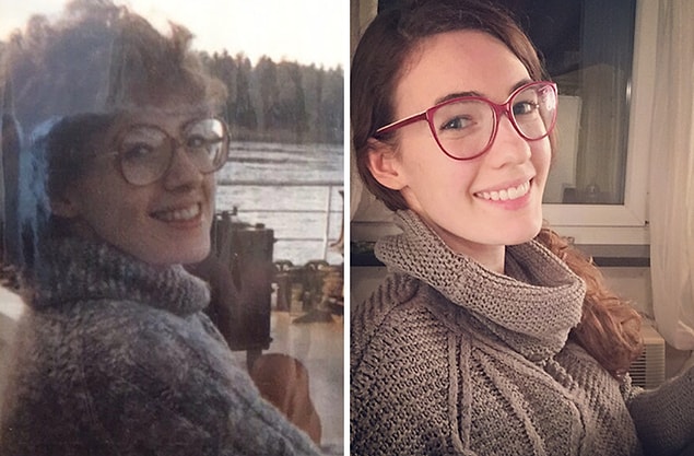 1. Anne-kız, ikisi de 25 yaşında