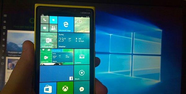 8. Windows 10 Mobile'ın kullanışlılığına da değinmek gerek.