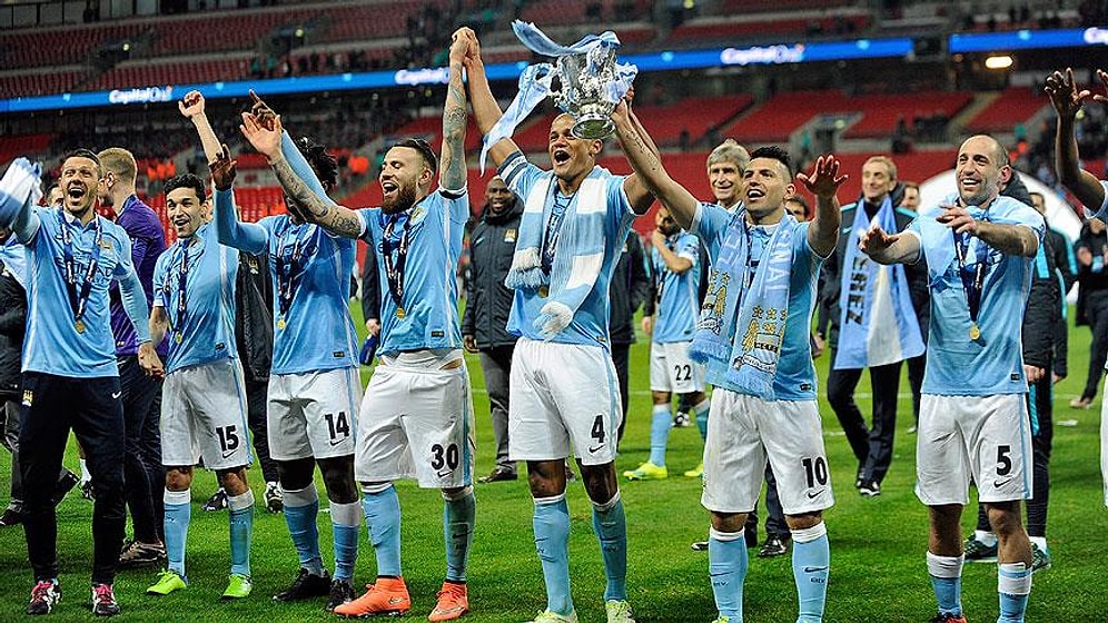 İngiltere Lig Kupası'nı Manchester City Kazandı