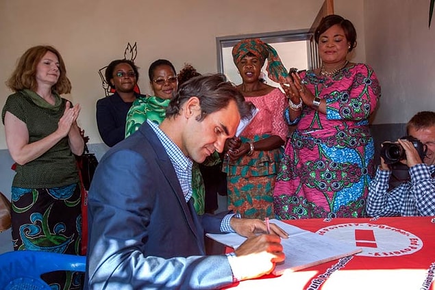 7. Botswana, Malavi, Namibya, Güney Afrika, Zambiya, Zimbabve Roger Federer Vakfı'nın çalışmaları yürüttüğü ülkeler.