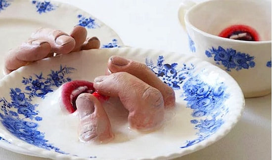 Керамика не для слабонервных от художницы Ronit Baranga