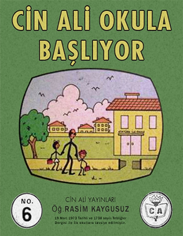 6. Cin Ali Okula Başlıyor