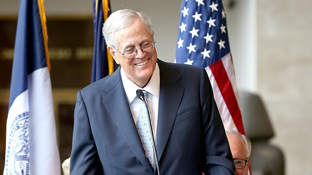 10. David Koch (39.6 milyar dolar)