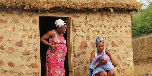 1. Afrika'daki hamile kadınların ölüm riski, Batı Avrupa'dakilerden 180 kat daha fazla.