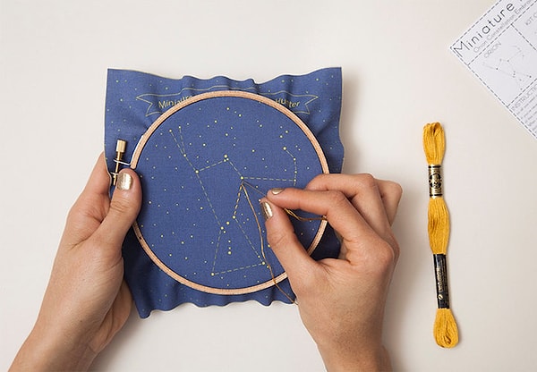 15. Набор для вышивки "Созвездие Орион"