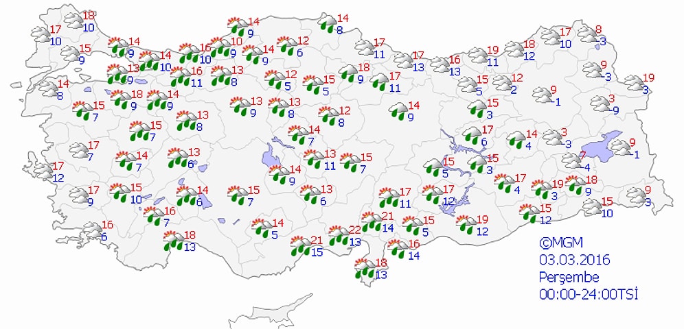 Meteoroloji Uyardı: Kuvvetli Yağışlara Dikkat!