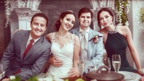 4. Не так давно Настасью Самбурскую в паре со Станиславом Ярушиным пригласили на свадьбу в качестве тамады.