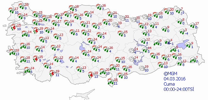 Dikkat! Meteoroloji'den Kuvvetli Yağış ve Fırtına Uyarısı