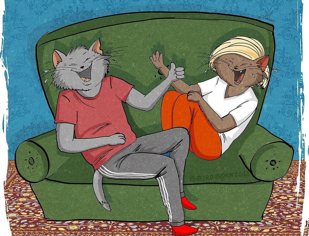 Знай своих героев: BirdBorn – талантливый фотохудожник и его забавные коты