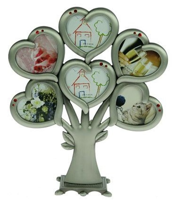 4. Фоторамка-дерево "Любимая семья" 👶👰👳