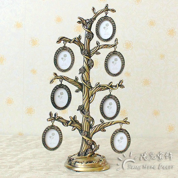 4. Фоторамка-дерево "Любимая семья" 👶👰👳