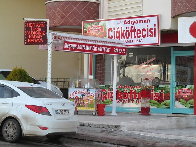 10. Meşhur Adıyaman çiğköfteci