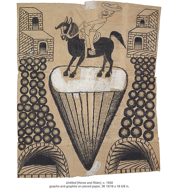 1. Лошадь и жокей / 1950