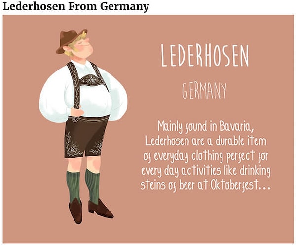 7. Ледерхозе - Германия