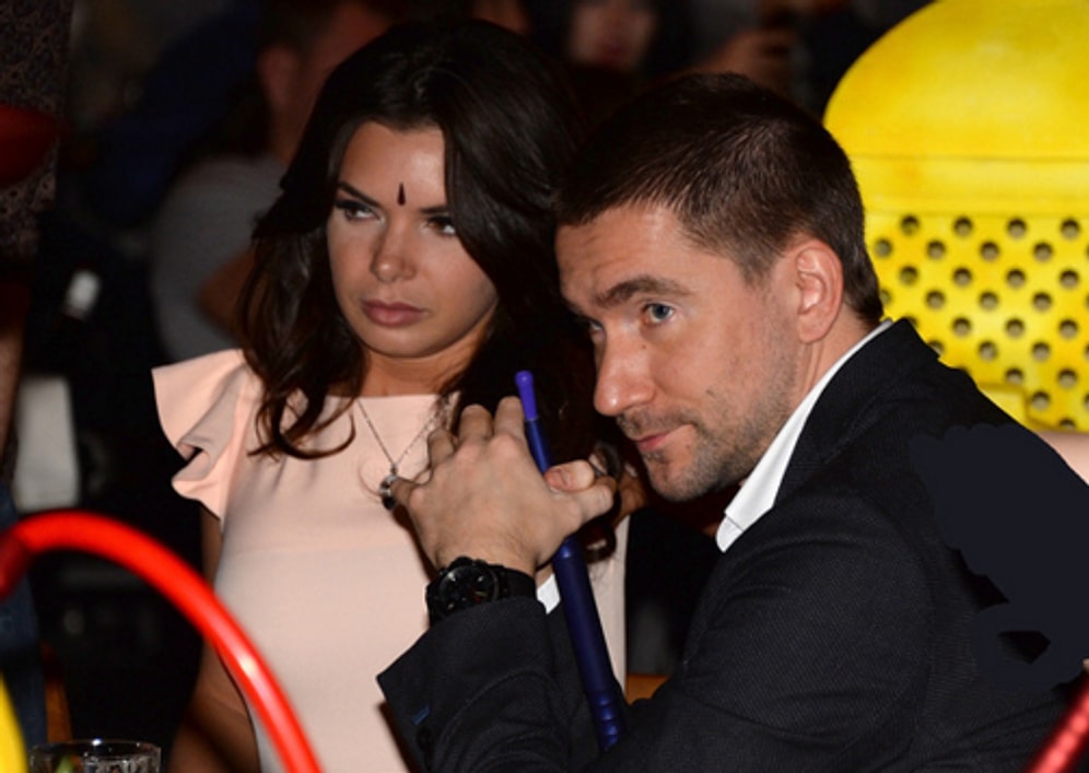 Катя Жужа и Олег Винник пришли на день рождения Бородиной вместе