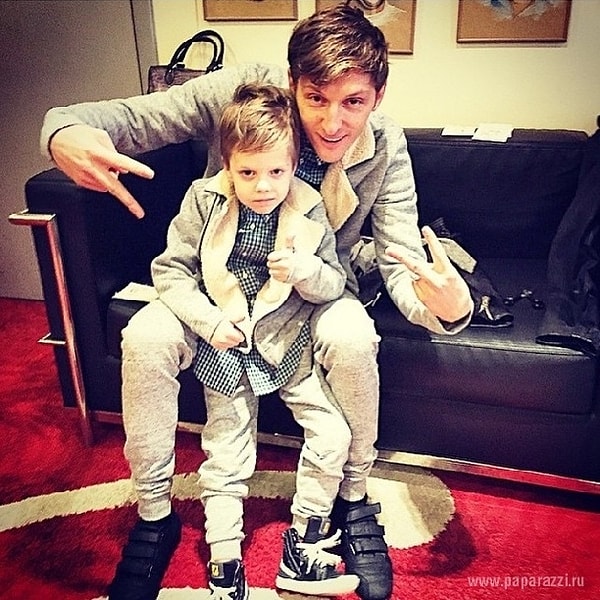 4. Павел Воля со своим сыном Робертом.