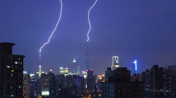 4 Yılda İnşa Edilen Dünyanın En Yüksek İkinci Kulesi Shanghai Tower'ın Timelapse Görüntüleri