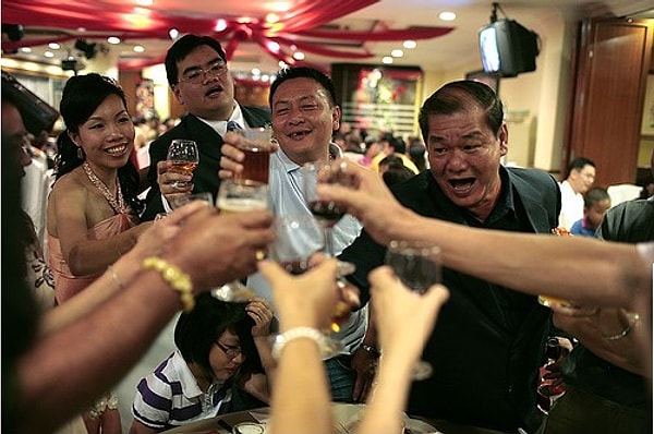 9. Выпить по-китайски.