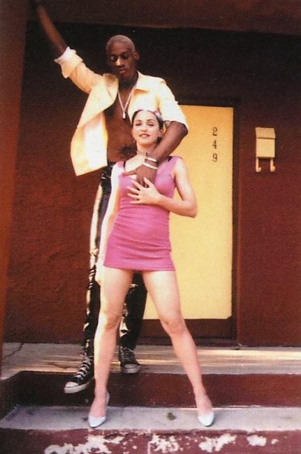 9. Dennis Rodman ve Madonna, 1994